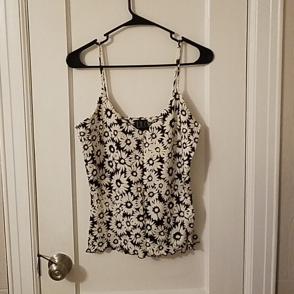 I.N.C. Black and White Top